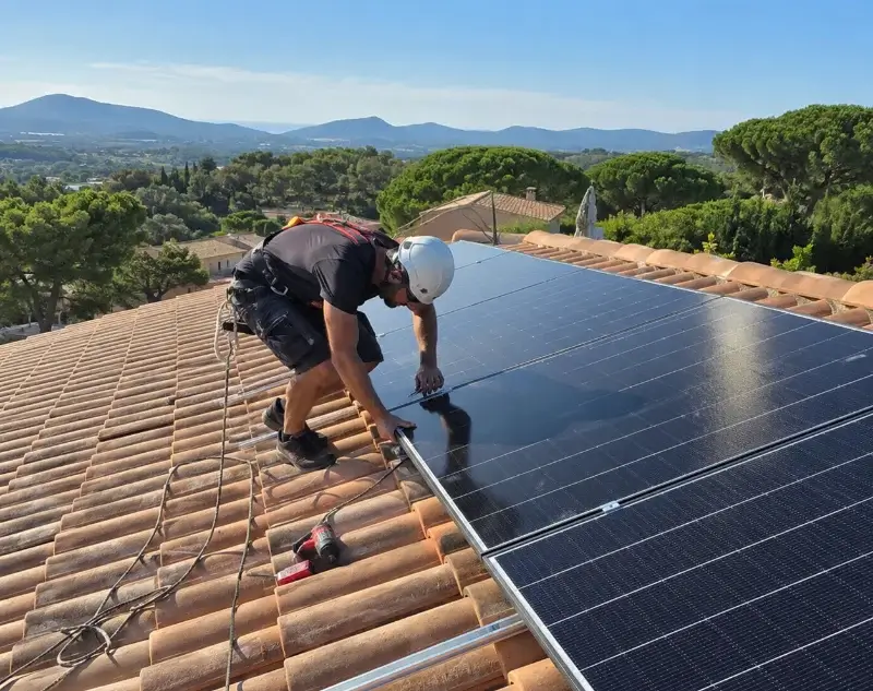 Installateur panneaux solaires Chamadelle — pose photovoltaïque sur toiture
