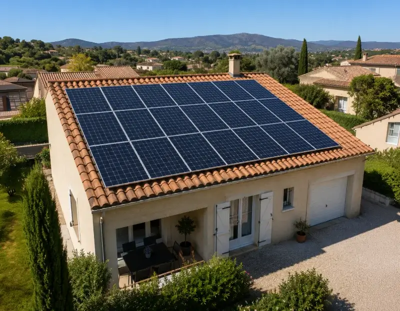 Prime à l'autoconsommation panneaux solaires Chamadelle — aide financière de l'État